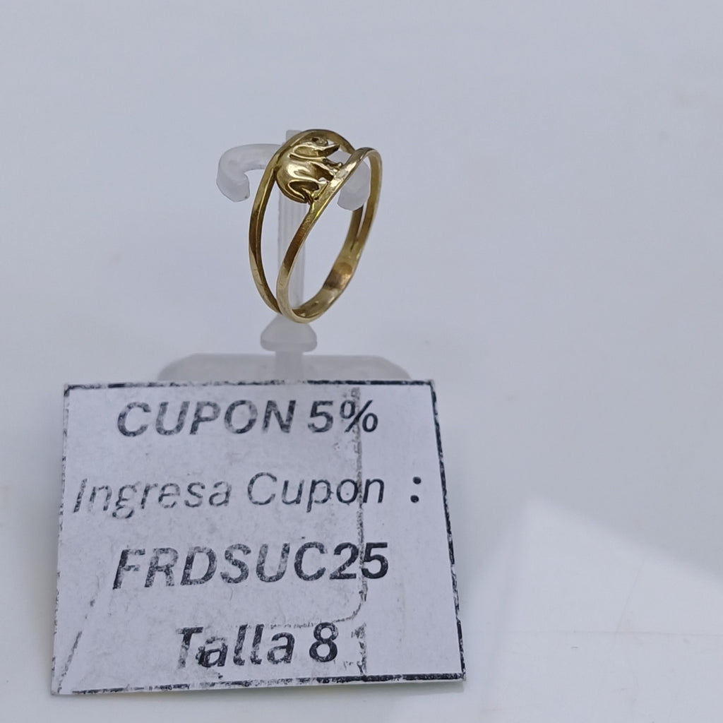 ANILLITO ORO 14 K 1.9 GRMS (SEMINUEVO)