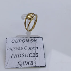 ANILLITO ORO 14 K 1.9 GRMS (SEMINUEVO)