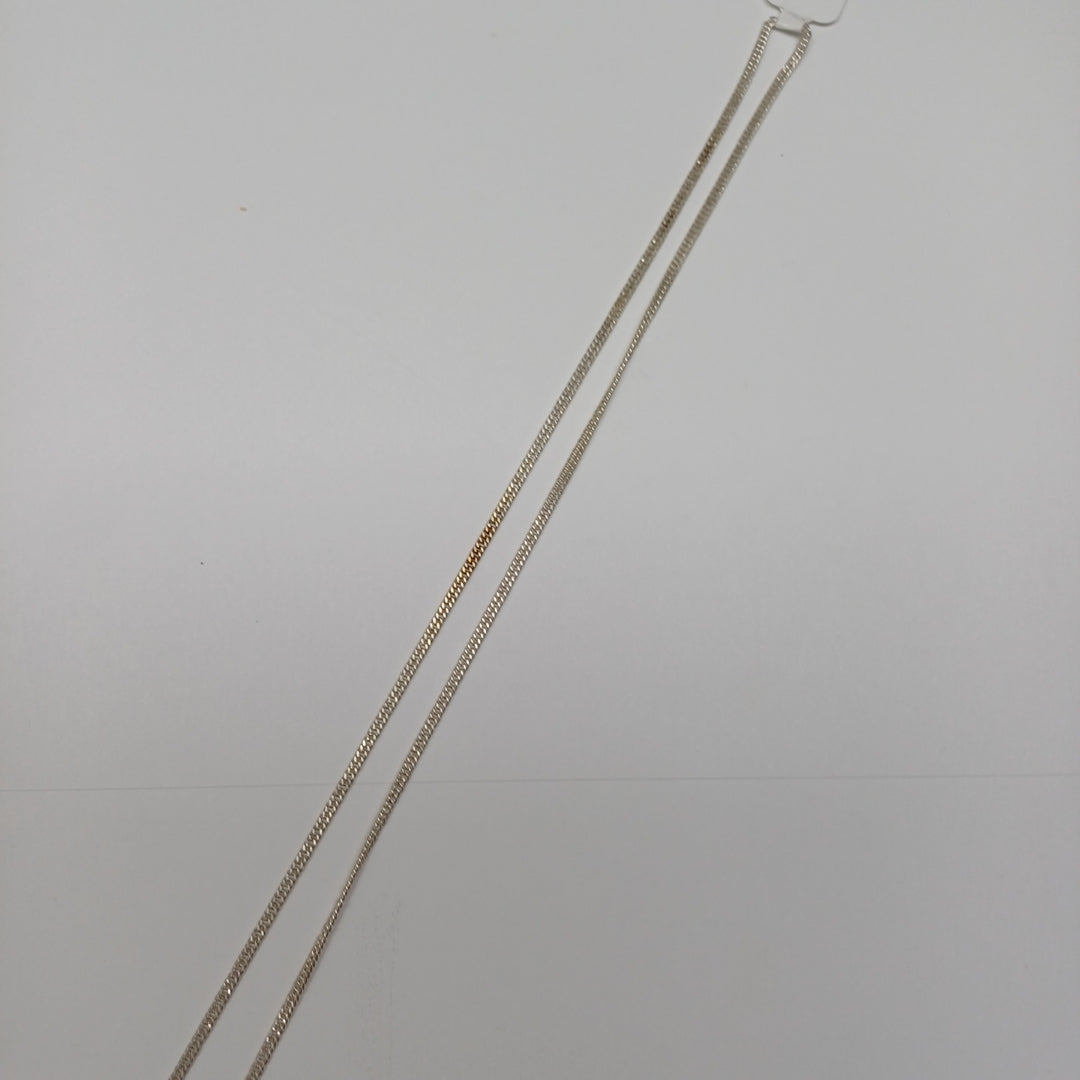 CADENA BARBADA PLATA .925 50 CM 4.22 GR (NUEVO)