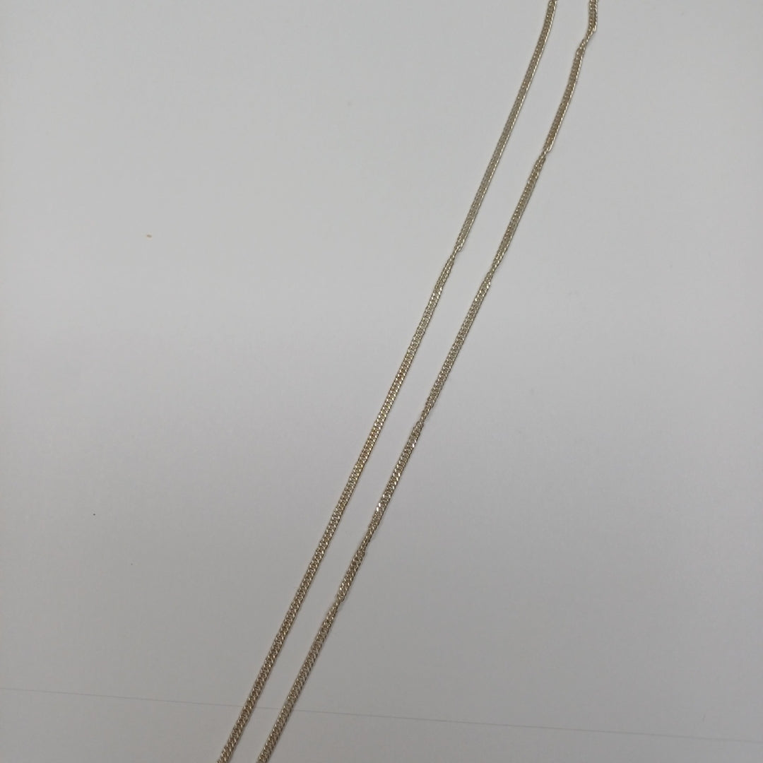 CADENA BARBADA PLATA .925 50 CM 4.22 GR (NUEVO)