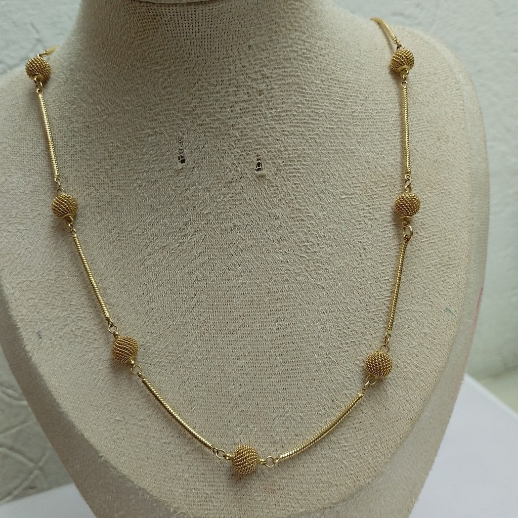 GARGANTILLA ORO 14 K 12.4 GRMS (SEMINUEVO)
