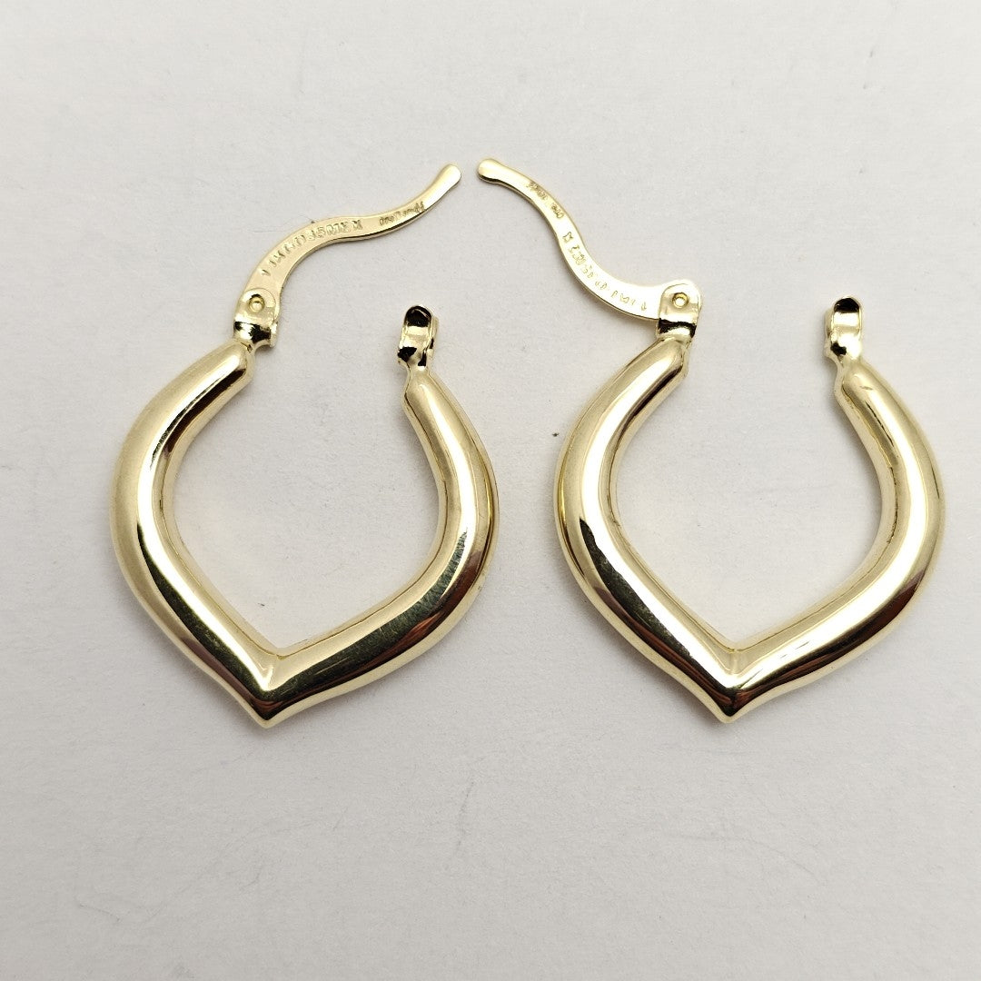 ARETES ARRACADAS 14K 2.1 GR (NUEVO)