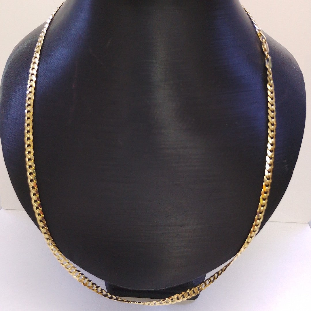 CADENA BARBADA 14K 60 CM 21.1 GR (NUEVO)