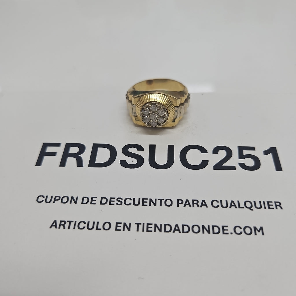 ANILLO ORO 10 K 12,00 GRMS (SEMINUEVO)