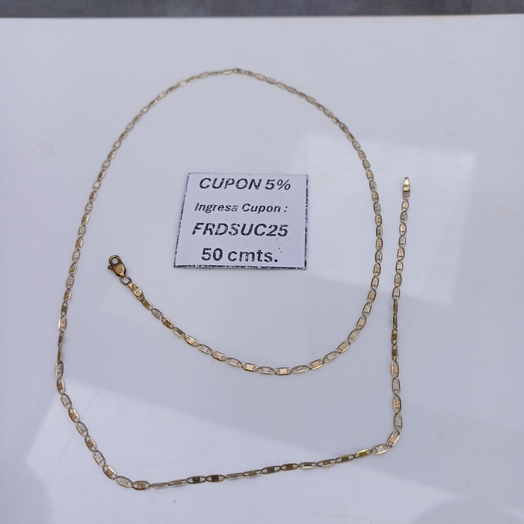 CADENA ORO 10 K 2.7 GRMS (SEMINUEVO)