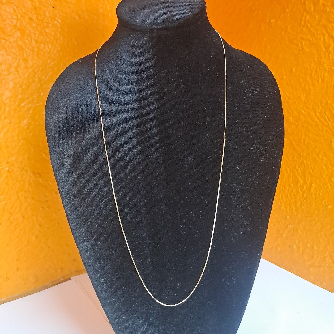 CADENA VENECIANO 14K 55 CM 1.7 GR (NUEVO)