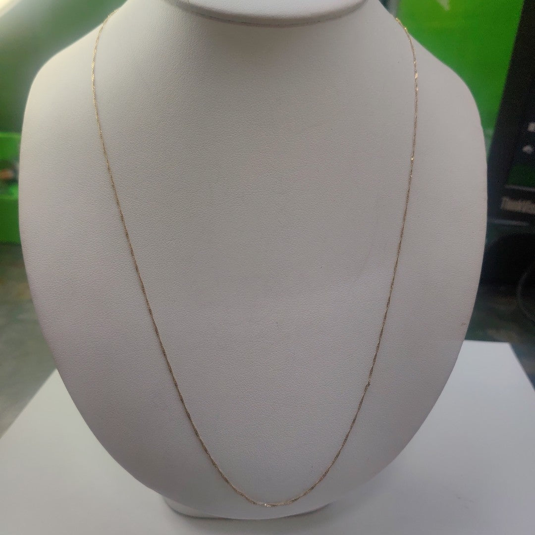 CADENA ORO 8 K 1.1 GRMS (SEMINUEVO)