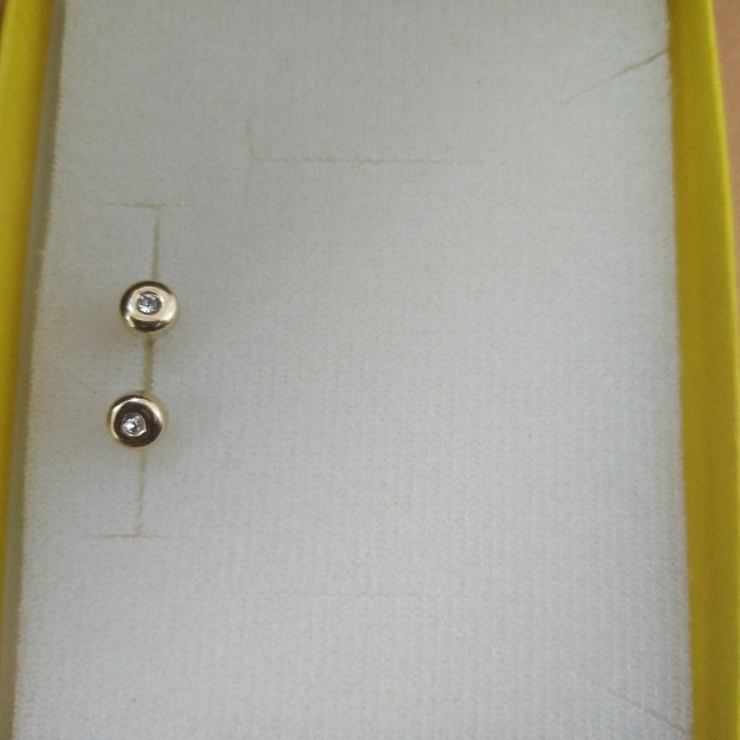 BROQUELES BROQUEL C CIRCONIA 14K 0.27 GR (NUEVO)