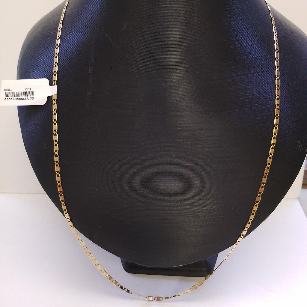 CADENA ESPEJO 14K 60 CM 5.5 GR (NUEVO)