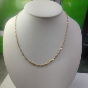 CADENA ORO 14 K 4,20 GRMS (SEMINUEVO)