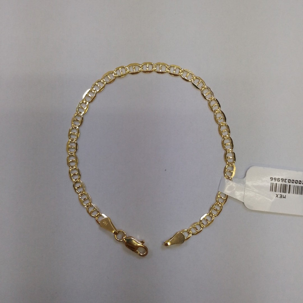 PULSERA GUCHI 14K 18 CM 3.3 GR (NUEVO)