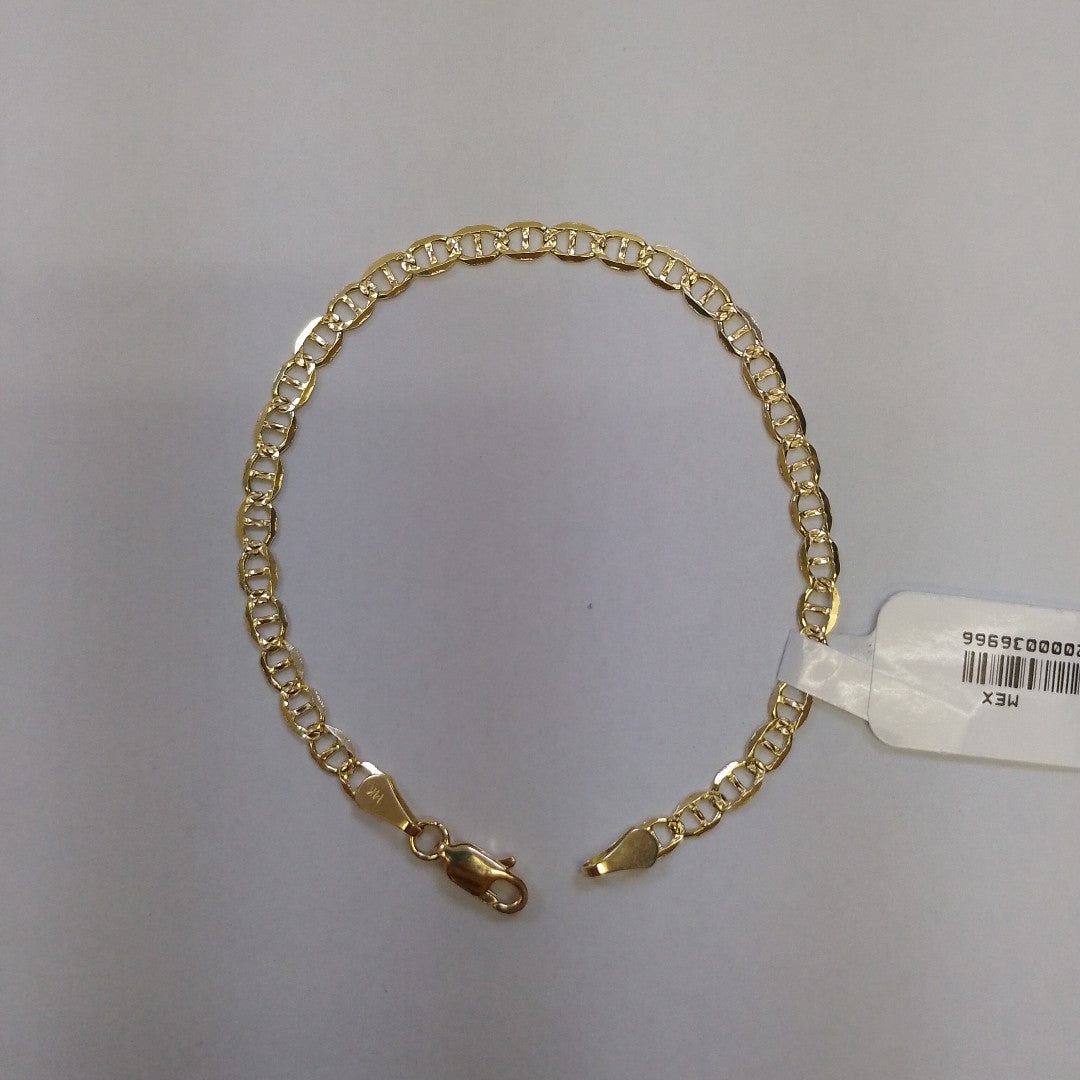 PULSERA GUCHI 14K 18 CM 3.3 GR (NUEVO)
