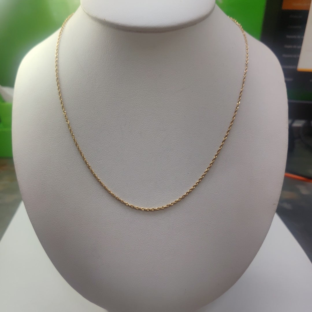CADENA ORO 14 K 3.5 GRMS (SEMINUEVO)