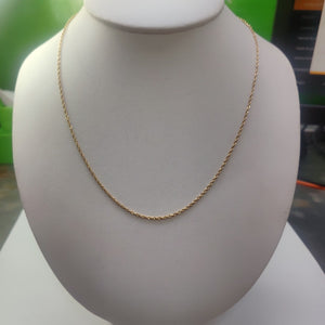 CADENA ORO 14 K 3.5 GRMS (SEMINUEVO)
