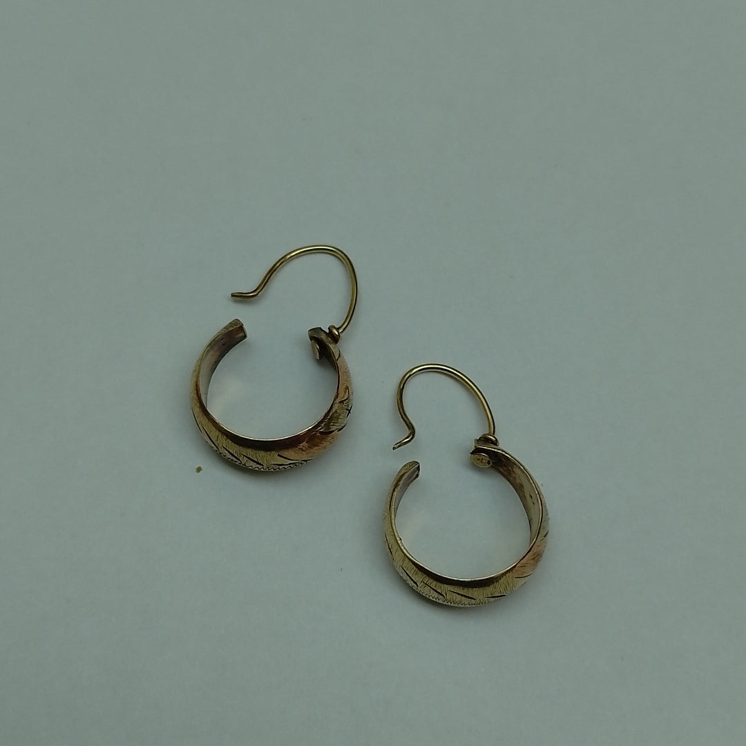 ARRACADAS PAR ORO 10 K 1.8 GRMS (SEMINUEVO)