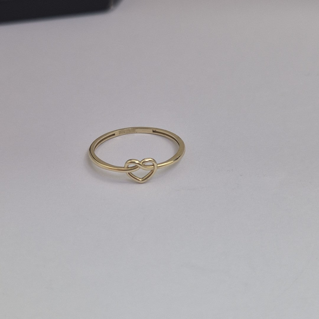 ANILLOS ANILLITO FIG CORAZON 10K TALLA 8 0.9 GR (NUEVO)