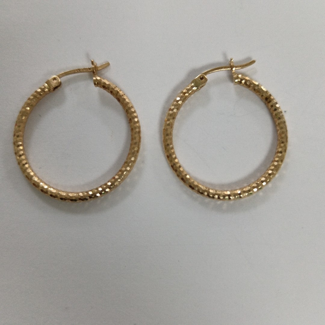 ARRACADAS PAR ORO 14 K 2.5 GRMS (SEMINUEVO)