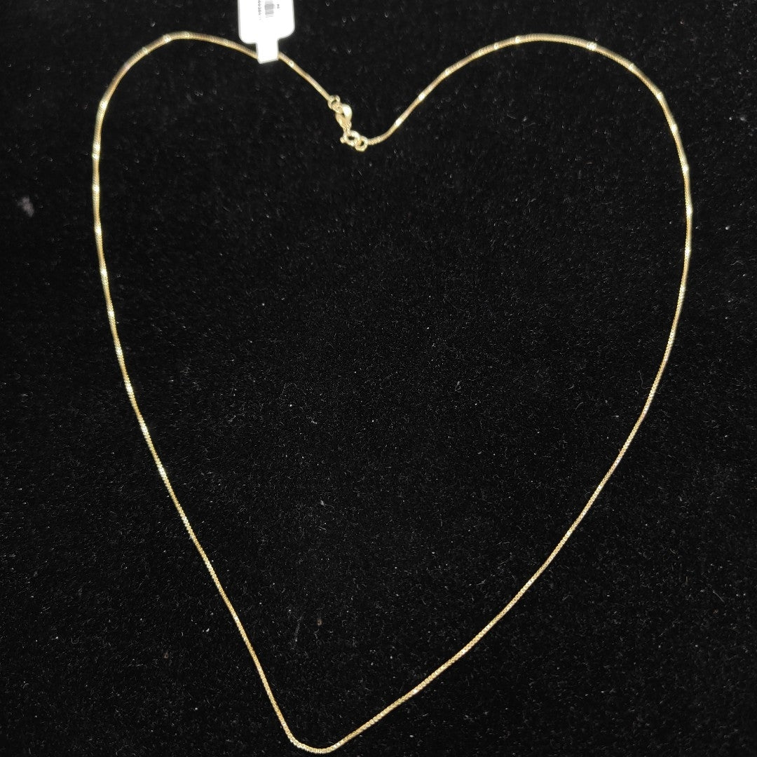 CADENA VENECIANO 14K 55 CM 1.7 GR (NUEVO)