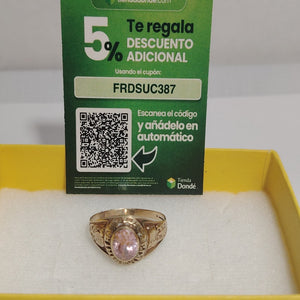 ANILLO DE GRADUACIÓN ORO 8 K 2,90 GRMS (SEMINUEVO)
