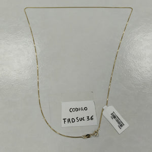 CADENA VENECIANO 14K 60 CM 2.6 GR (NUEVO)