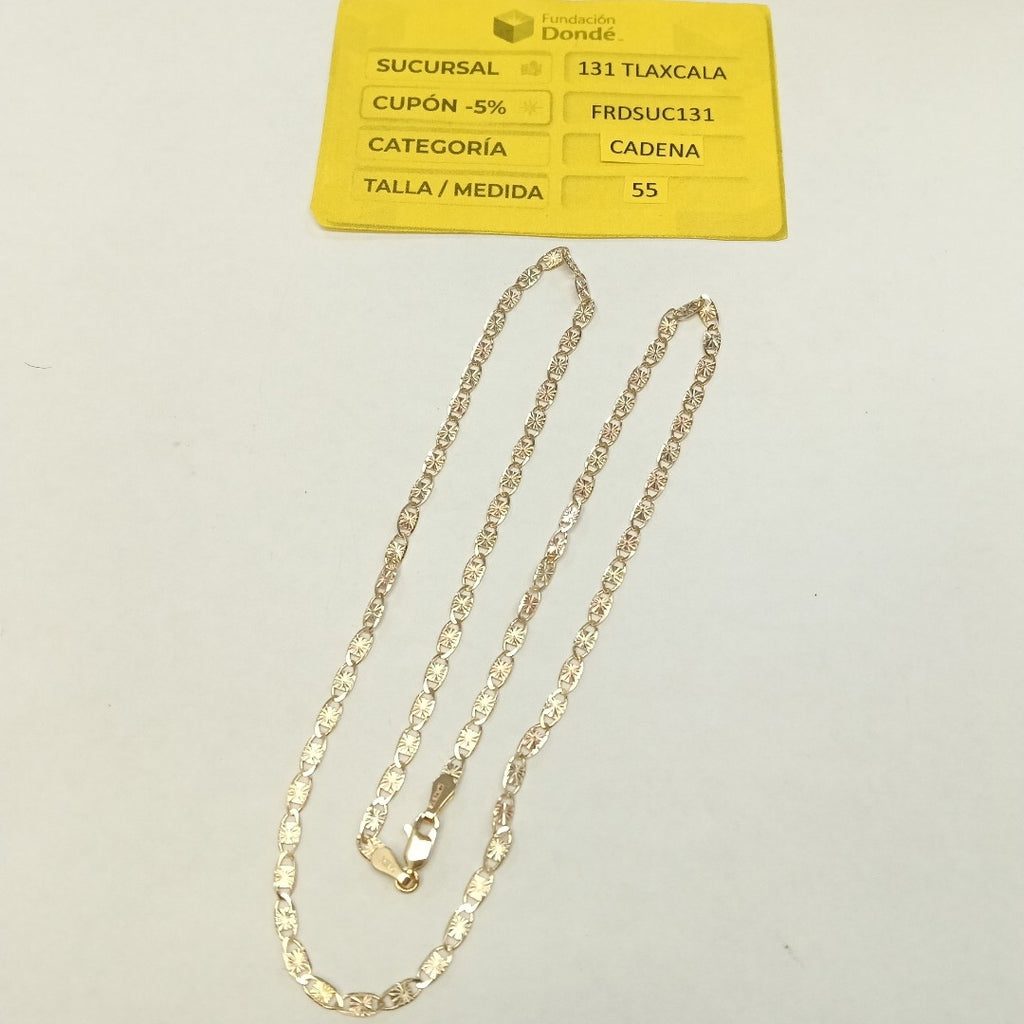 CADENA GUCHI 14K 55 CM 8 GR (NUEVO)