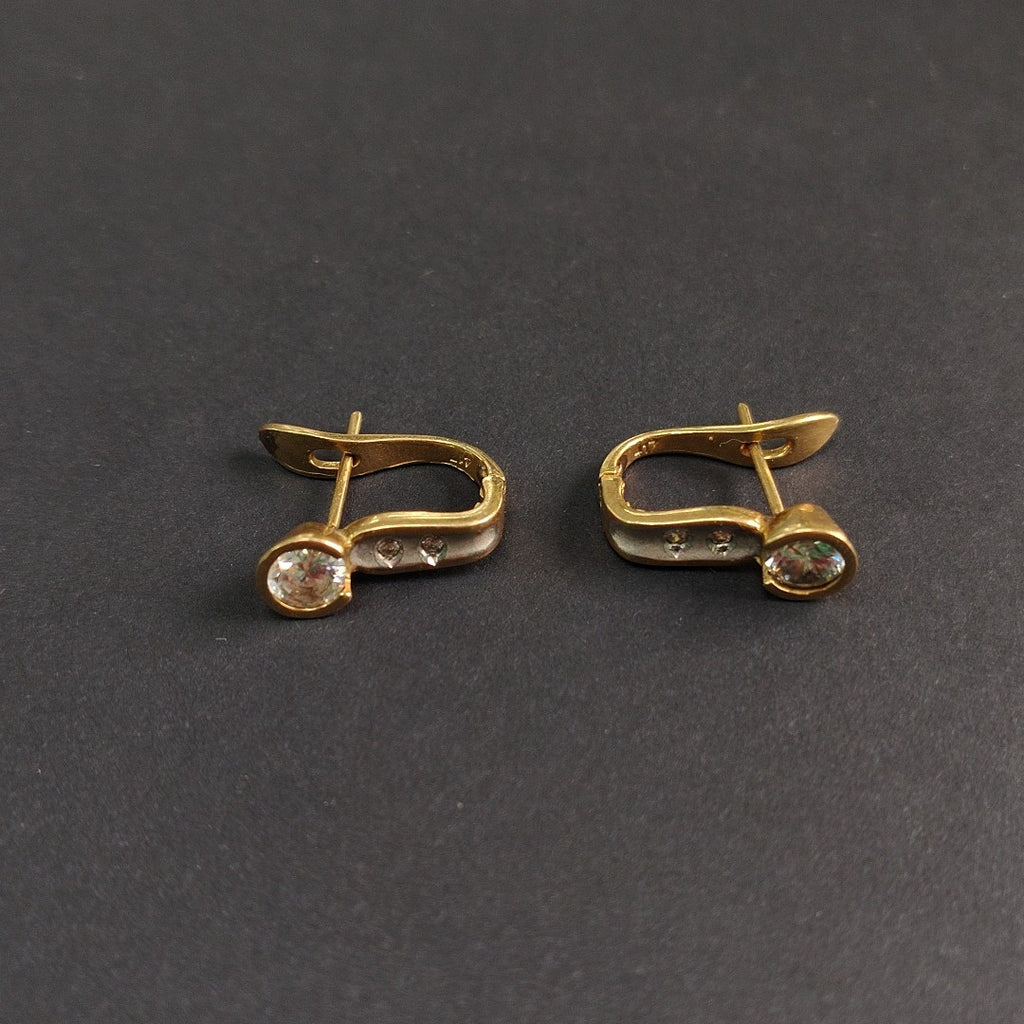 ARETES PAR ORO 10 K 4.2 GRMS (SEMINUEVO)