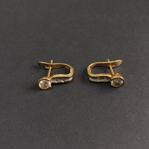 ARETES PAR ORO 10 K 4.2 GRMS (SEMINUEVO)
