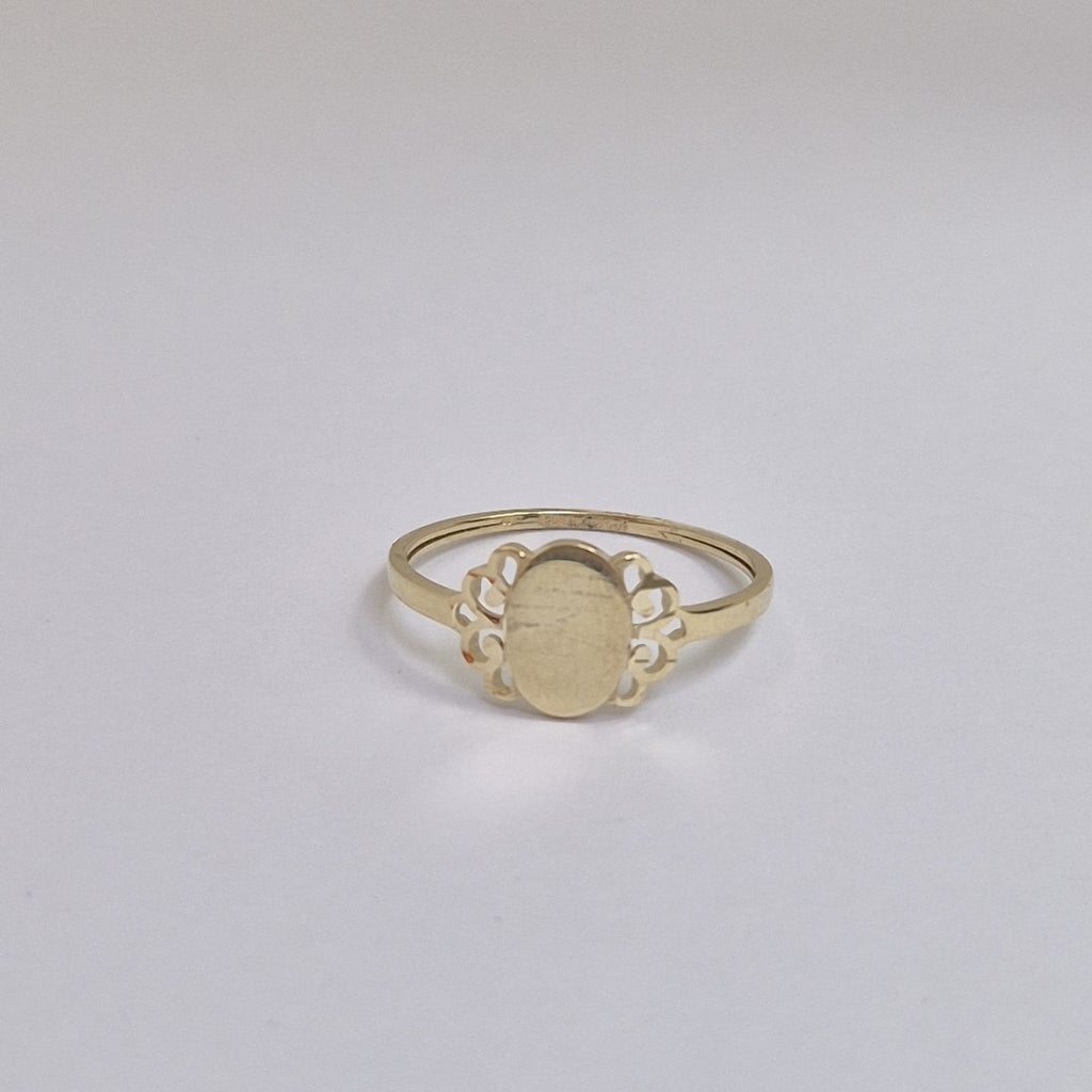 ANILLOS ANILLITO 10K TALLA 7 1 GR (NUEVO)