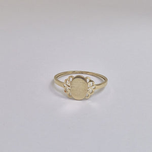ANILLOS ANILLITO 10K TALLA 7 1 GR (NUEVO)
