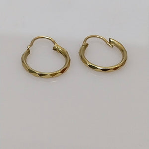 ARRACADAS PAR ORO 10 K 0.9 GRMS (SEMINUEVO)