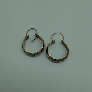 ARRACADAS PAR ORO 8 K 4.5 GRMS (SEMINUEVO)
