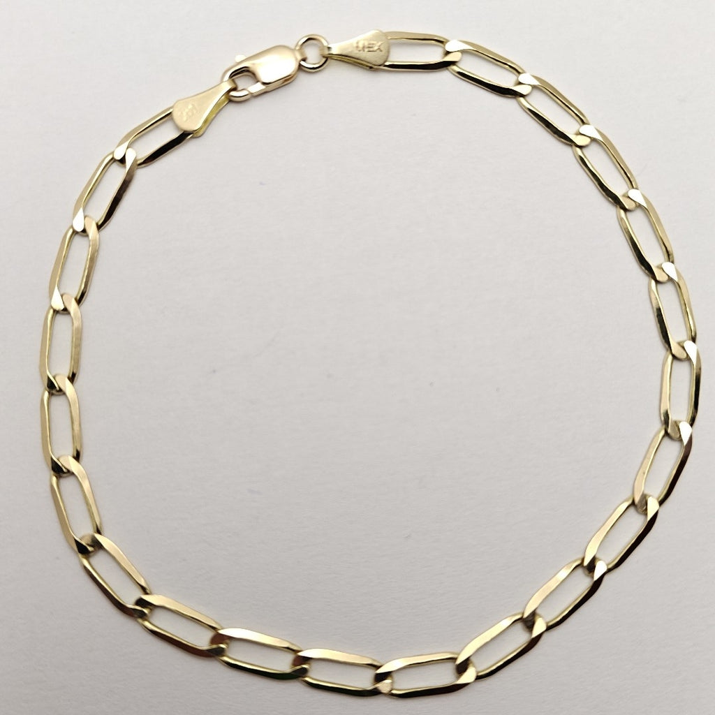 PULSERA ESLABON 14K 21 CM 4.3 GR (NUEVO)