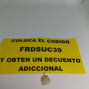 DIJE FIG CORAZON 14K 0.8 GR (NUEVO)