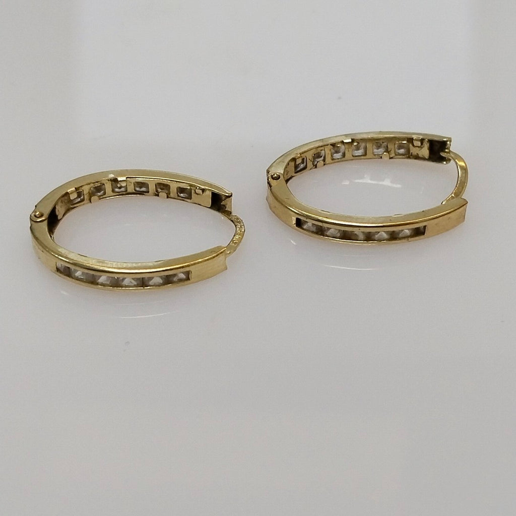 ARRACADAS PAR ORO 10 K 1,90 GRMS (SEMINUEVO)