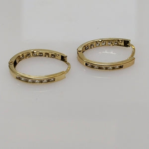ARRACADAS PAR ORO 10 K 1,90 GRMS (SEMINUEVO)