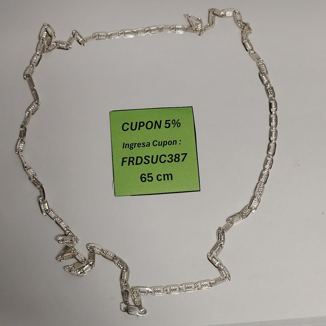 CADENA PLATA 16.9 GRMS (SEMINUEVO)