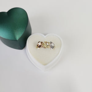 ANILLOS ANILLITO FIG FLORES 10K TALLA 9 1.3 GR (NUEVO)