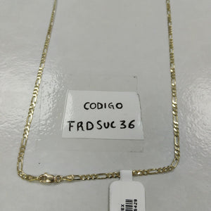 CADENA 3X1 14K 60 CM 5.4 GR (NUEVO)