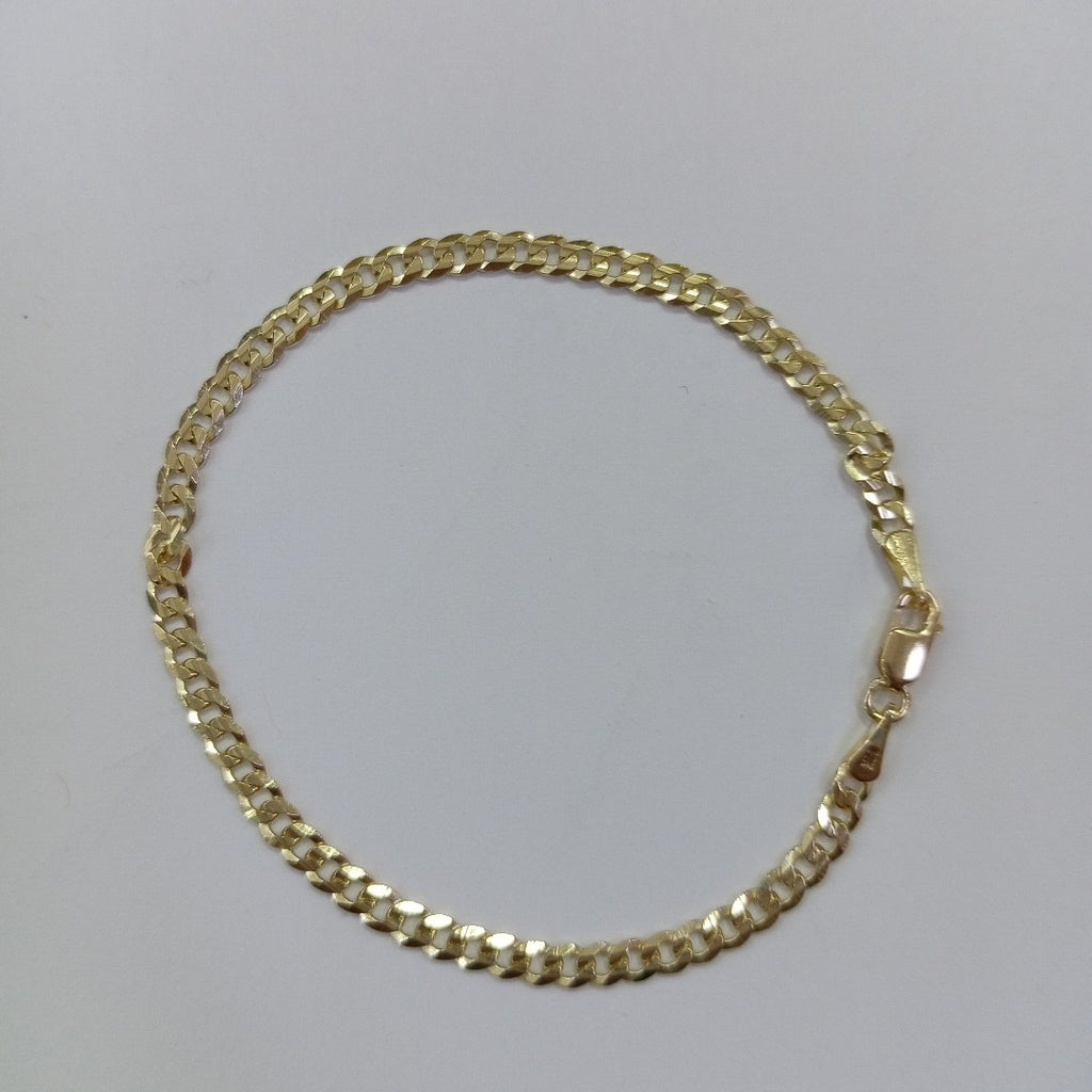 PULSERA BARBADA 14K 18 CM 3.2 GR (NUEVO)