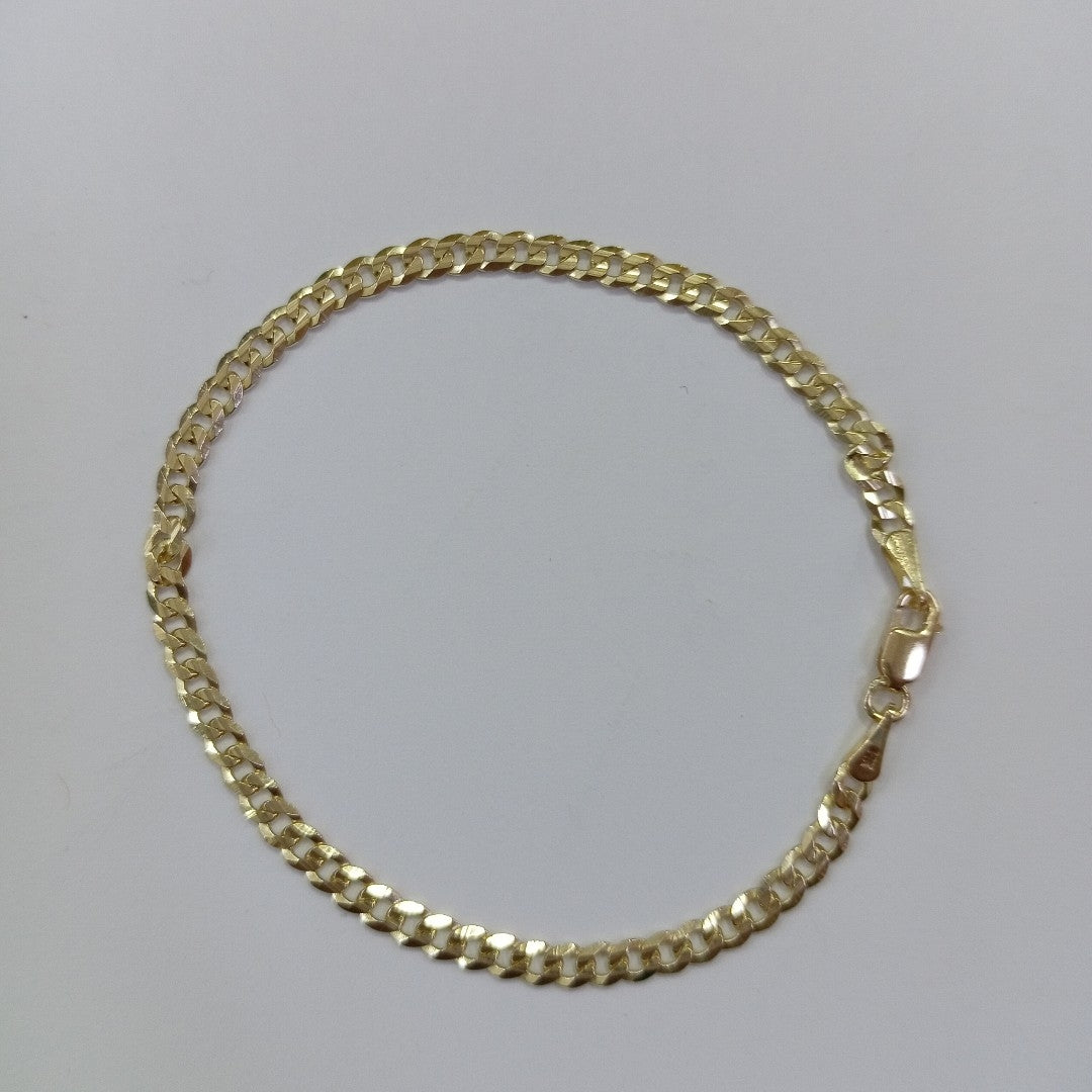 PULSERA BARBADA 14K 18 CM 3.2 GR (NUEVO)