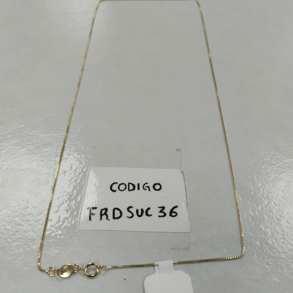 CADENA VENECIANO 14K 50 CM 1.6 GR (NUEVO)