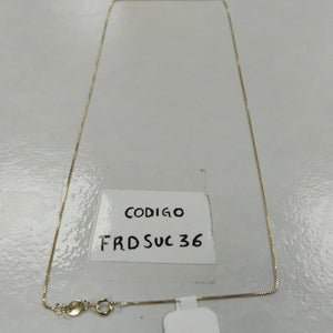 CADENA VENECIANO 14K 50 CM 1.6 GR (NUEVO)