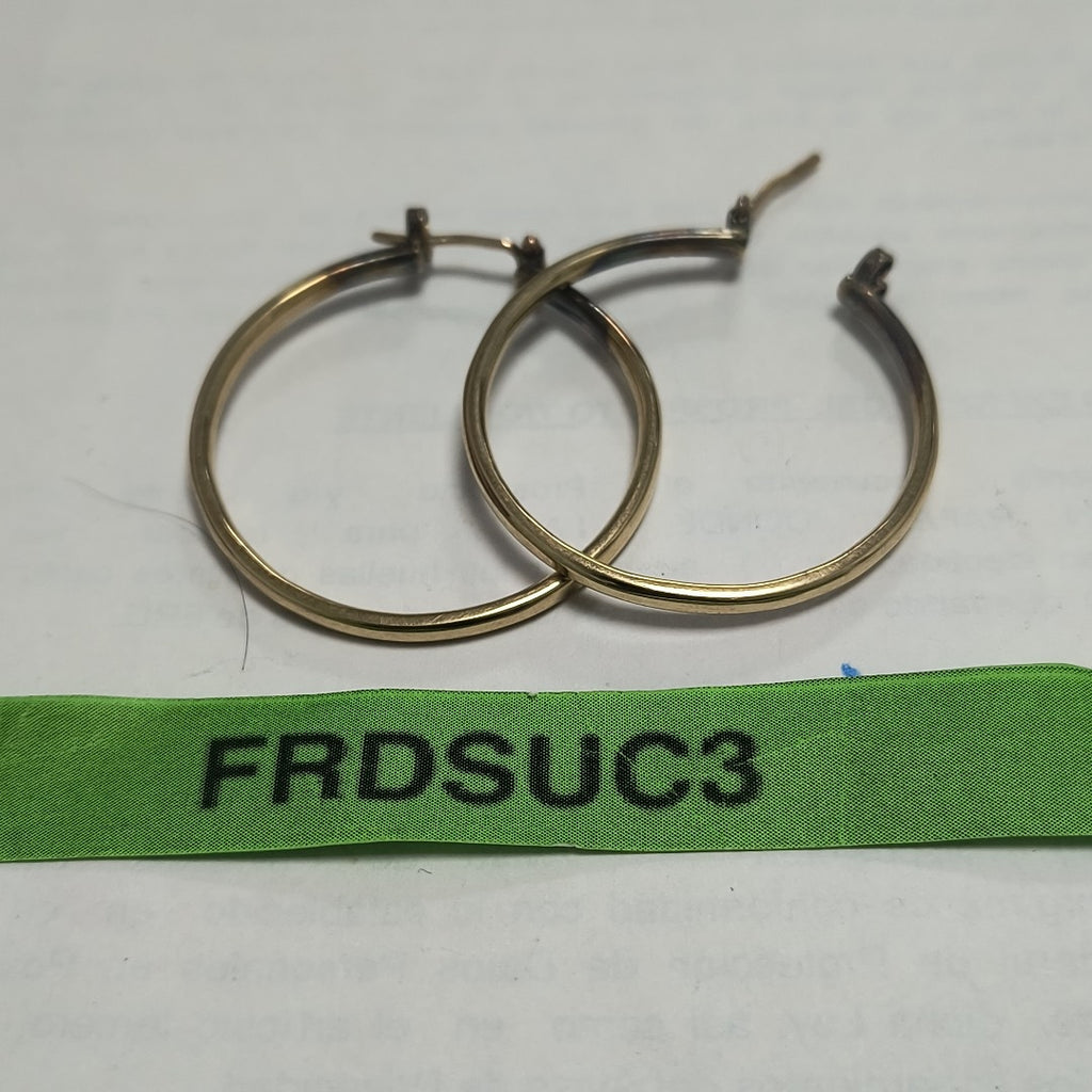 ARRACADAS PAR ORO 14 K 9,10 GRMS (SEMINUEVO)