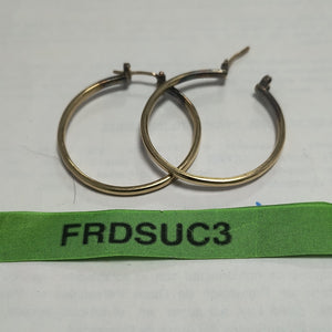 ARRACADAS PAR ORO 14 K 9,10 GRMS (SEMINUEVO)