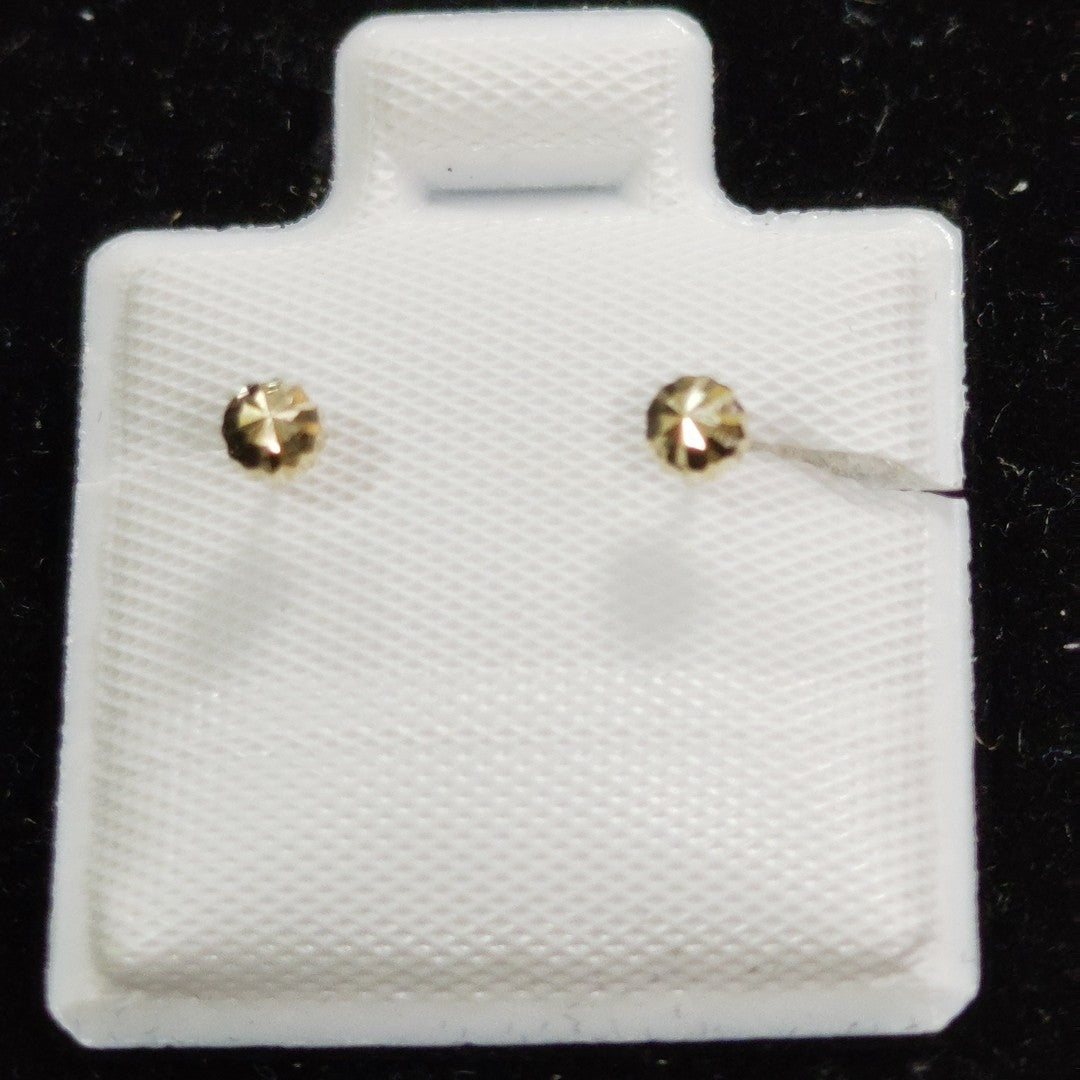 BROQUELES BROQUEL FIG HONGO 14K 0.17 GR (NUEVO)