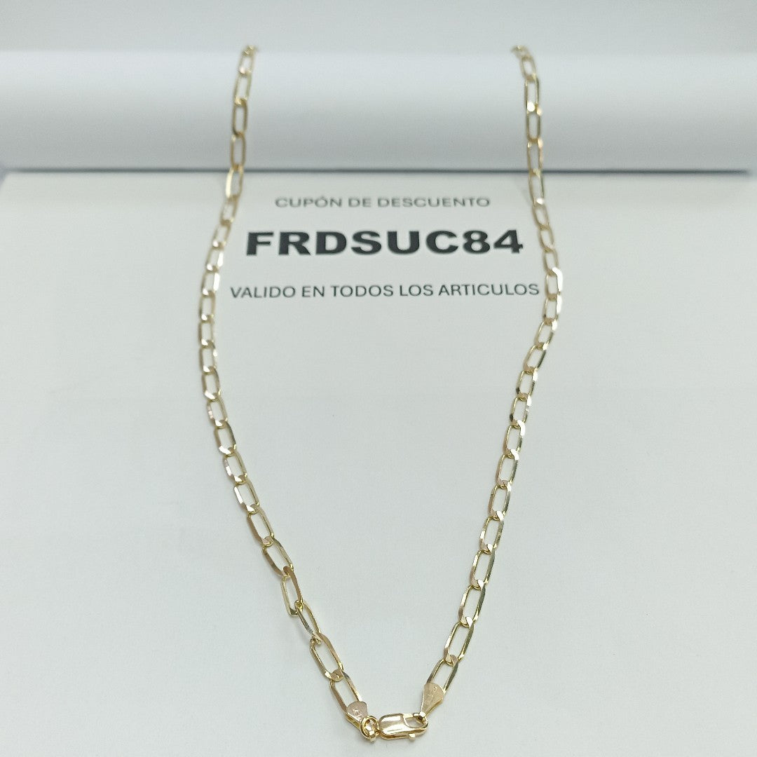 CADENA ESLABONES 14K 60 CM 11.1 GR (NUEVO)