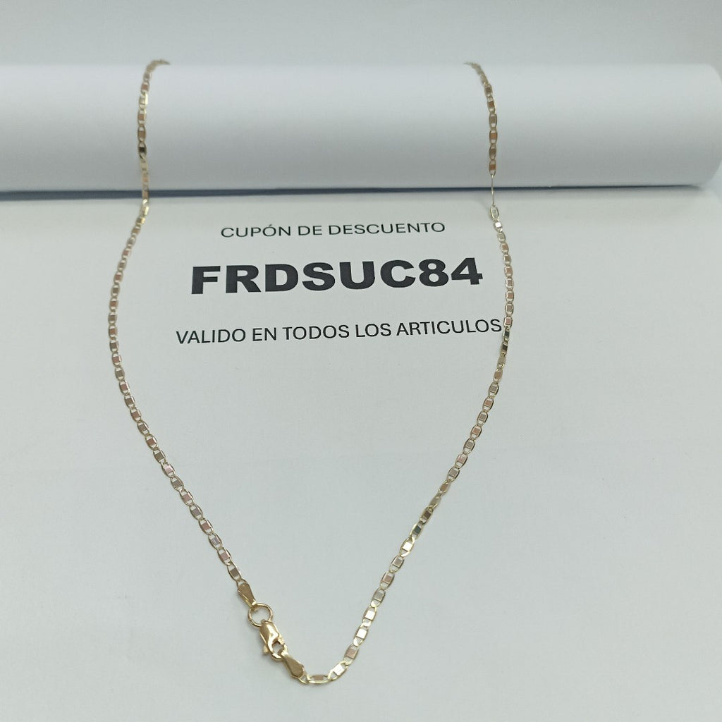 CADENA GUCHI 14K 50 CM 3 GR (NUEVO)