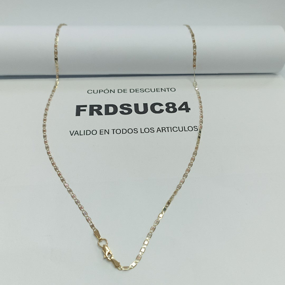 CADENA GUCHI 14K 50 CM 3 GR (NUEVO)