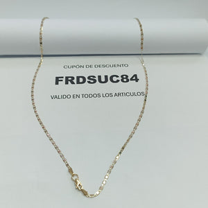 CADENA GUCHI 14K 50 CM 3 GR (NUEVO)