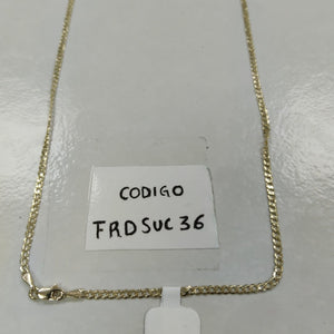 CADENA BARBADA 14K 55 CM 5.1 GR (NUEVO)